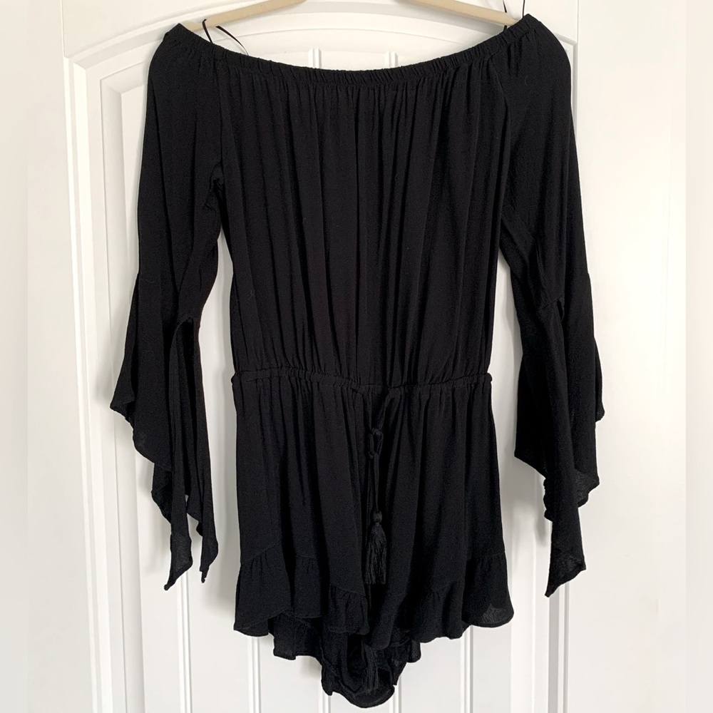 Off the shoulder romper